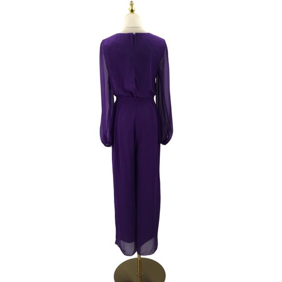 BRIDESMAID AW SZ 2 XS Regency Roxanne Formal Elegance Classic Jumpsuit New B167 - Picture 2 of 9